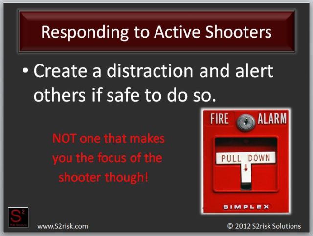 Responding to Active Shooters Tip